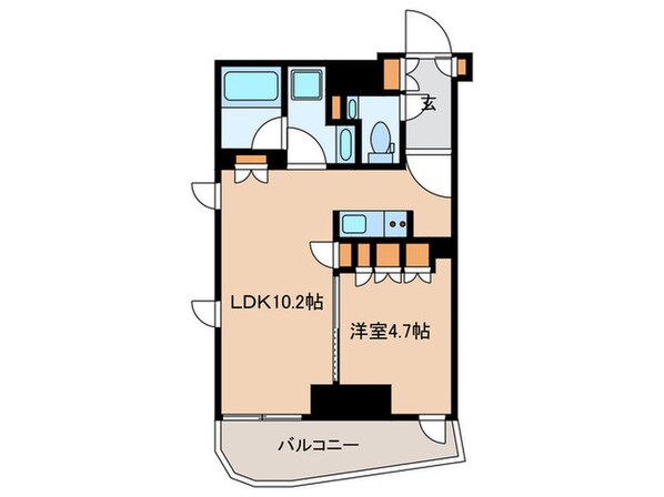 ｻﾞ・ﾊﾟｰｸﾊﾋﾞｵ文京目白台ﾌﾟﾚｲｽの物件間取画像